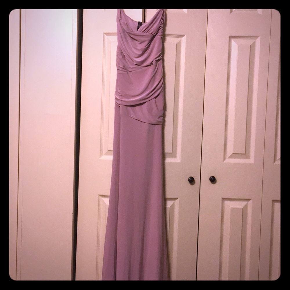 Strapless formal dress